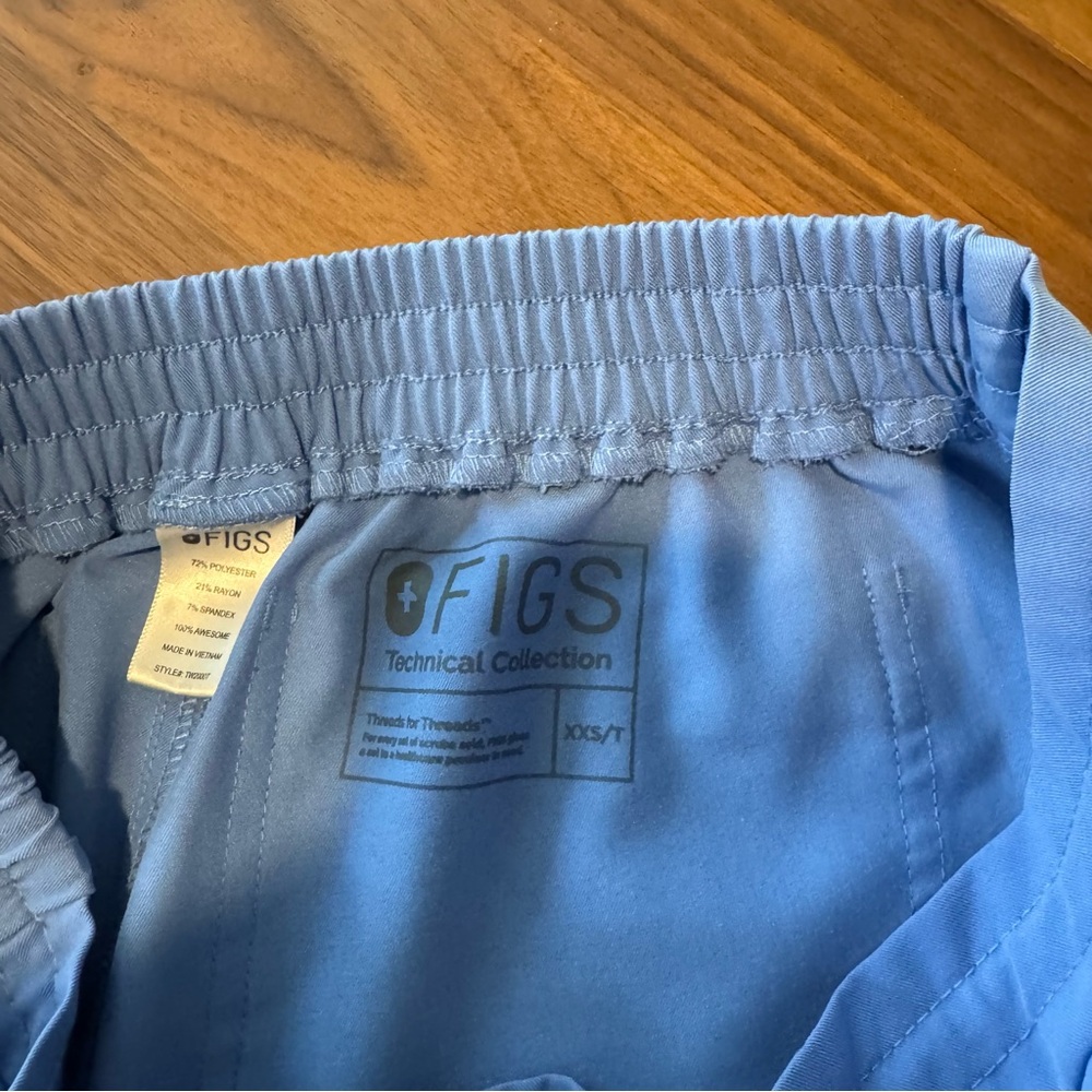 Figs Yola XXS Tall Ceil Blue